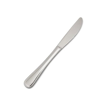 Bon Chef Ravello, Dessert Knife, Solid Handle, Mirror Finish, 13/0, 8.11" , set of 12 S4618